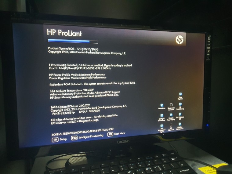 HP DL580 Gen8 İlo 1.30 Promlem Error %1 - Hewlett Packard Enterprise  Community